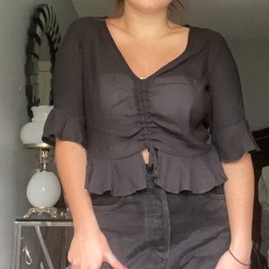 Princess Polly front tie top